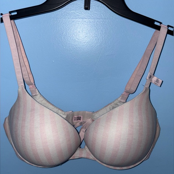 Victoria's Secret Other - Victoria Secret Striped Pink Bombshell Bra
